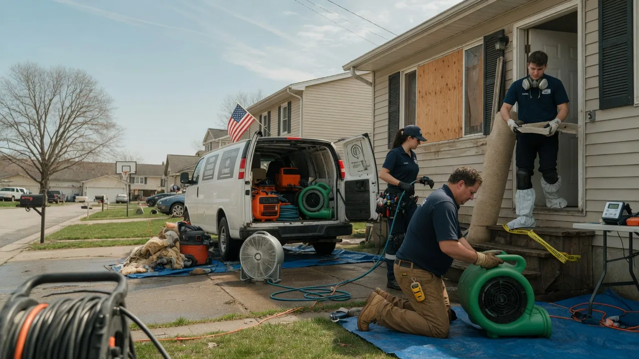 Water Damage Restoration in Woodbine, GA near me